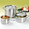 Orion Kochtopf Stahltopf mit Deckel 18/10 PREMIUM Induktion Produktbild-Vorschau 2