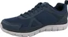 A single blue and gray athletic shoe is shown against a white background. Voir les images du produit