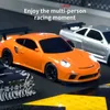 JIKEFUN 1:43 RC Drift Auto 4WD Weiss Rot - Produktbild-Vorschau 9