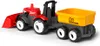 ECO MultiGO Červený traktor Zetor s radlicí, vlek, Igráček Náhled obrázku produktu 9