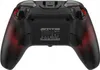 The back of a black and translucent red game controller. Anteprima dell’immagine prodotto
