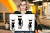 MuchoWow® Laptop Aufkleber Sticker Cover Muster - Katze - Produktbild-Vorschau 5