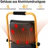 UISEBRT 200W LED Fluter Flutlicht Kaltweiß Mit Stecker Produktbild-Vorschau 6