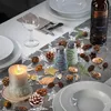 COM-FOUR® 6 stuks kerstdecoratie in een zak, met kegeltjes, Productafbeelding-voorbeeld 2