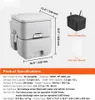 Tragbare Toilette 20L - Camping WC mit Spülung - Produktbild-Vorschau 7