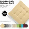 Sitzkissen Stuhlkissen Indoor & Outdoor 6er Set 40x40 cm - Produktbild-Vorschau 3