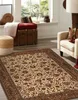 Wollteppich KASHQAI 4362 103 Blumen, Rahmen beige / rotwein Produktbild-Vorschau 4