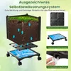 GOPLUS Rosenbogen mit Pflanzkästen, Gartenbogen mit Produktbild-Vorschau 4
