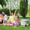 Brisby Kühlbox 45 l – Mobil – 4 Kühlelemente – Mobil – Weiß Produktbild-Vorschau 9