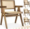 tectake® Armlehnstuhl Lissy Boho-Stil 59 x 56,5 x 82,5 cm, Produktbild-Vorschau 9