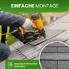 Bitumen Dachschindeln 2 m² rechteckig Schindeln Farbe: Rot Produktbild-Vorschau 5