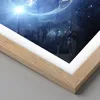 Gerahmtes Poster - Rahmen in heller Eiche - Erde Universum Produktbild-Vorschau 2