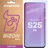 2x Flexibles Hybridglas für Galaxy S25 FE, Bizon Glass Mule Produktbild-Vorschau 1