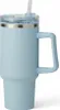 LS-LebenStil XL Edelstahl Trinkbecher Blau 1200ml mit Griff Produktbild-Vorschau 2