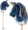 Bieco Cavallo a bastone per bambini Unicorno Luna | Cavalli Anteprima dell’immagine prodotto 1