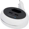 A white and black Blaupunkt USB charger with a European plug. Produktbild-Vorschau