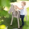 roba Outdoorspielpferd - Massivholz grau - Voltigierpferd Produktbild-Vorschau 4
