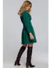 Makover Minikleid für Frauen Vinever K087 grün XL Produktbild-Vorschau 2