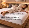 Strauss Home® Premium Spannbettlaken – 160 g/m² Gekämmte Produktbild-Vorschau 7