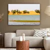 OneMillionCanvasses® - Leinwandbilder - 140x90 cm, Oase in Produktbild-Vorschau 1