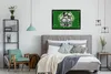 MuchoWow® MuchoWow® Gerahmtes Poster Domino-Steine - Hut - Produktbild-Vorschau 5
