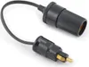 12V Zigarettenanzünder SAE J563 Adapter Klein / Groß Kabel Produktbild-Vorschau 1