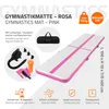 ECD Germany Aufblasbare Gymnastikmatte Turnmatte Airtrack Produktbild-Vorschau 2