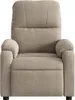vidaXL Massagesessel Taupe Mikrofasergewebe Produktbild-Vorschau 6