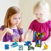 ASKSA Počet robotů Transformer Toys, 9 digitálních symbolů Náhled obrázku produktu 4