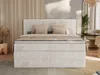 MKS MEBLE Boxspringbett 180x200 Beige Cord, Boxspringbett Produktbild-Vorschau 13
