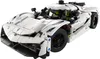 Hypercar Koenigsegg Jesko Absolut bianca - Technic LEGO Anteprima dell’immagine prodotto 10