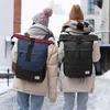 Cityrucksack Freizeitrucksack Groß Damen lässiger Rolltop Produktbild-Vorschau 3