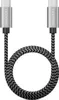 A deleyCON USB-C to USB-C cable is shown against a white background. Produktbild-Vorschau
