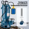 Wiltec Schmutzwasserpumpe 1500W 22800l/h mit Produktbild-Vorschau 4