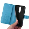 Handyhülle für Xiaomi Redmi 8 Floral Blumen Schmetterling Produktbild-Vorschau 3