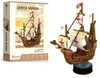 Puzzle CUBICFUN 3D statek Santa Maria 93 elementy Podgląd zdjęcia produktu 1