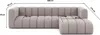 Kaiser Möbel Ecksofa L-Form GRAND 318 cm, stoff Salvador, Produktbild-Vorschau 3