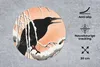 MuchoWow® Mauspad Mousepad Krähe - Baum - Zweig - Vintage - Produktbild-Vorschau 3