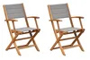 Merxx Gartensessel 2er Set Acapulco, gepolstert, klappbar- Produktbild-Vorschau 2