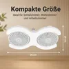 LED Deckenlampe mit Ventilator E27, 60W, 3 Farben dimmbar, Produktbild-Vorschau 2