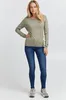 OXMO OXEdda Damen Strickpullover Feinstrick Pullover mit Produktbild-Vorschau 2