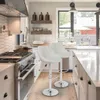 TRESKO Lot de 2 tabourets de bar Beige Chaise de bar Voir les images du produit 5