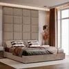 Panel Tapicerowany Prostokąt 40cm x 30cm Beżowy Podgląd zdjęcia produktu 3