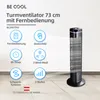 Be Cool BC29STTFD, Haushaltsturmventilator, Schwarz, Flur, Produktbild-Vorschau 4