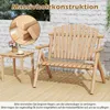 Banc de jardin 2 places COSTWAY en bois, banc en bois Voir les images du produit 7