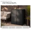 tectake® Aluminium Gartenschrank Monza 84,5 x 40,5 x 103,5 Produktbild-Vorschau 3