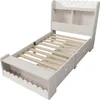 Flieks Klassisches Bett Holzbett 90x200cm mit 2 Schubladen, Produktbild-Vorschau 10