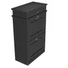 Schuhschrank 2 Klappen Schuhkipper Schuhregal 49x22x85 cm Produktbild-Vorschau 5