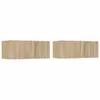 vidaXL 4-tlg. TV-Schrank-Set Sonoma-Eiche Holzwerkstoff -  Produktbild-Vorschau 4