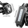 LED Lauflicht Joggen USB-C Wiederaufladbar, Brustlampe mit Produktbild-Vorschau 2